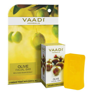 Vaadi Herbals Assorted Facial Bars, 25g (Pack of 5)